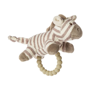 Afrique Teether Rattle - Zebra